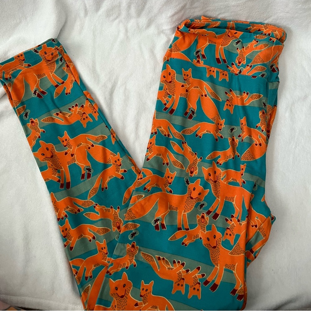 LuLaRoe leggings Fox Pattern